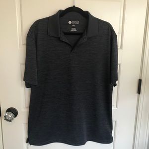 Men’s Haggar Blue/Black Golf Shirt. Size M.
